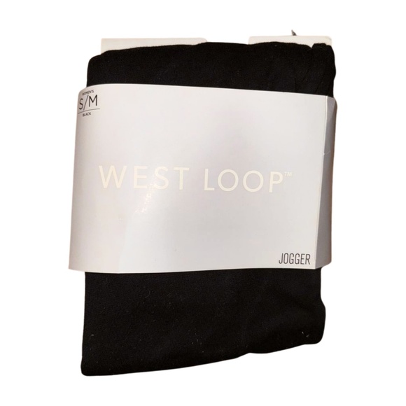 Women’s West Loop Joggers | Black | Size S/M | NWT | Waist 29.5” | Inseam 28.5” - Picture 1 of 2